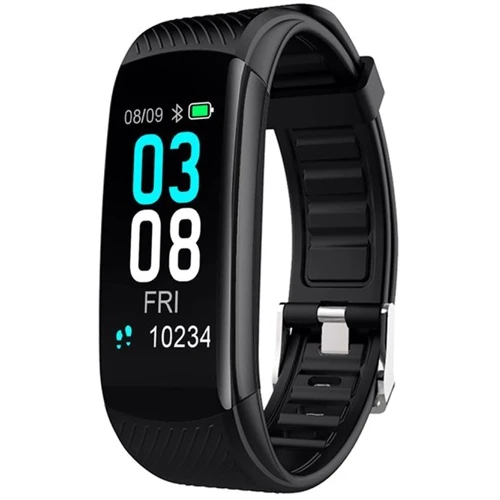 Фитнес-браслет Lemfo C6T Black: Экран 0.96 (128х96)