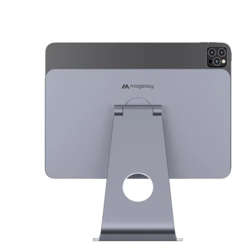 Аксессуар для iPad Switcheasy MagMount Magnetic Stand Space Gray (GS-109-180-280-101) for iPad Air (2020-2025) / iPad Pro 11 (2018-2022): Цвет серый