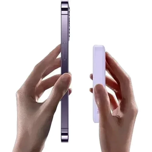 Внешний аккумулятор Baseus Power Bank 10000mAh Mini Magnetic Wireless 20W Purple (PPCX110105) фото 11