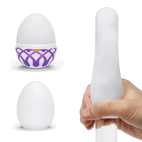 Мастурбатор-яйцо Tenga Egg Mesh с сетчатым рельефом