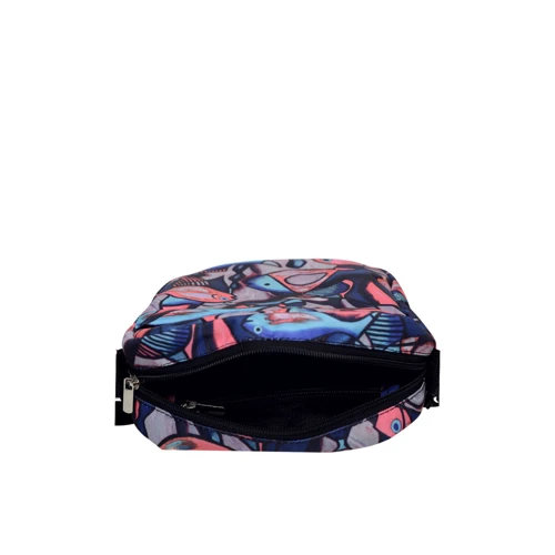 Женская сумка через плечо Sambag Makros синяя (70220055): Пол Женский