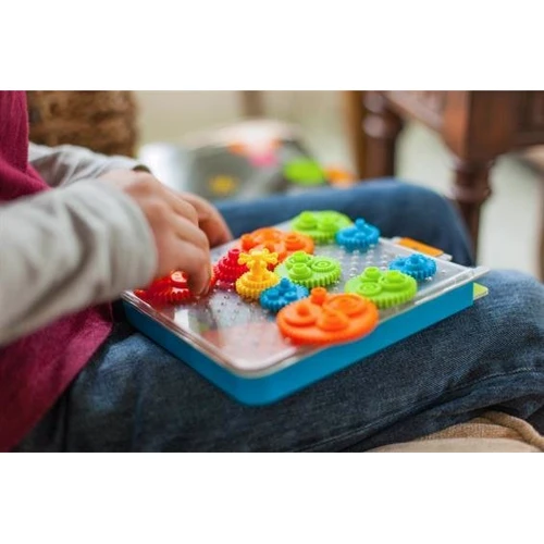Головоломка Разноцветные шестерёнки FatBrainToys Crankity (F140ML)