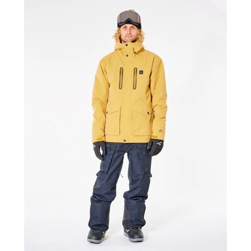 Горнолыжная куртка Rip Curl Palmer Heat Seeker Jacket SCJDW4-9769 50 желтая зимняя с капюшоном: Страна производитель Китай