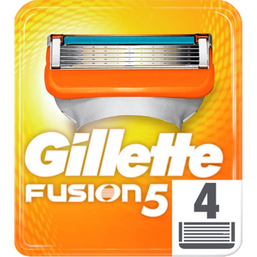 Gillette Fusion5 Сменные кассеты для бритья 4 шт.