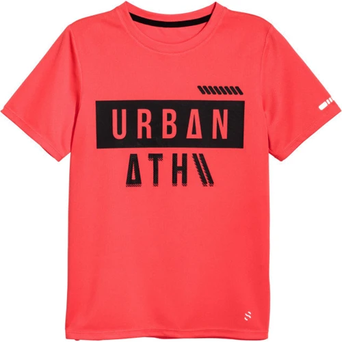 Спортивная футболка H&M 5022226 146-152 см коралловая