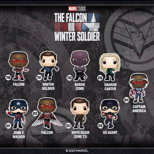 Игровая фигурка Funko POP! cерии Сокол и Зимний солдат - США агент (51627): Пол Унисекс