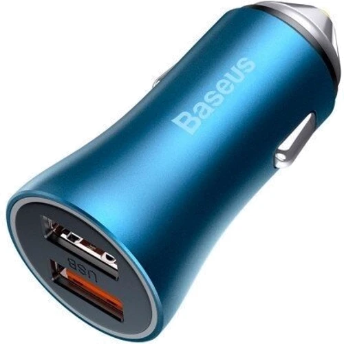 Зарядний пристрій Baseus Car Charger 2хUSB Golden Contactor Pro 40W Blue (CCJD-A03): Тип автомобильное