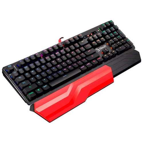 Клавиатура A4Tech Bloody B975 RGB Black: Подключение проводное