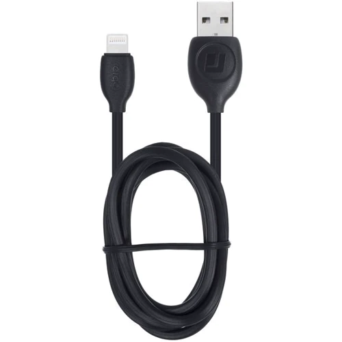 Кабель Ergo USB Cable to Lightning 1m Black (LI97): Тип Lightning, USB 2.0