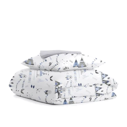 Комплект постельного белья Cosas подростковый WigwamDream El90-Grey (4822052047576)