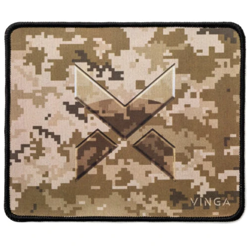Игровая поверхность Vinga MP255 Camo: Материал Резина, ткань