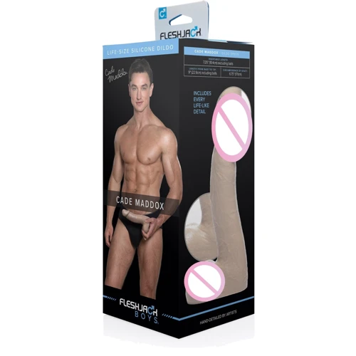 Фаллоимитатор Fleshjack Boys: Cade Maddox Dildo