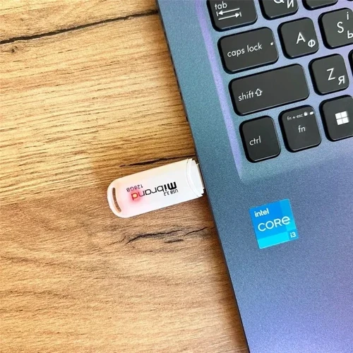 USB-флешка Mibrand 128GB Marten USB 3.2 White (MI3.2/MA128P10W) фото 3