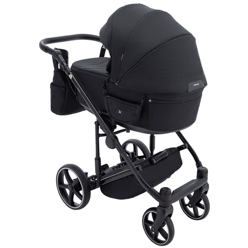 Коляска 2 в 1 Adamex Zico Lux TK-53 черный (680772): Ширина шасси 57.5 см