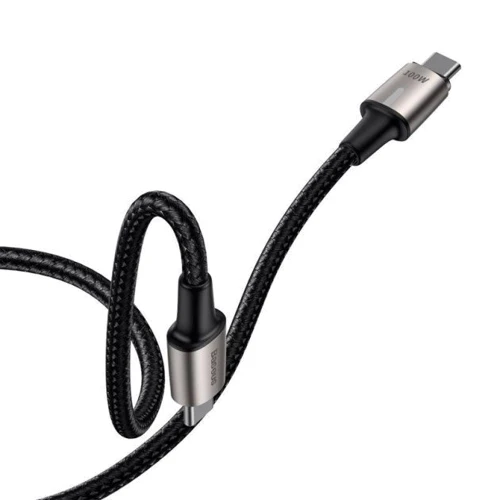Кабель Baseus Cable USB-C to USB-C Zinc Magnetic 1.2m Black (CATXC-K01): Довжина 1.2 м