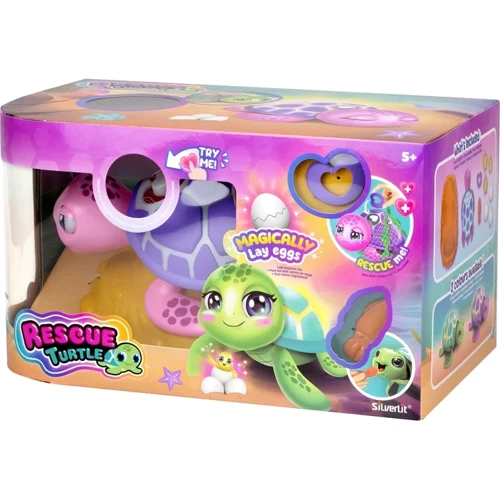 Интерактивная игрушка Silverlit Rescue Turtle Спаси Черепаху розовая (88634) фото 9