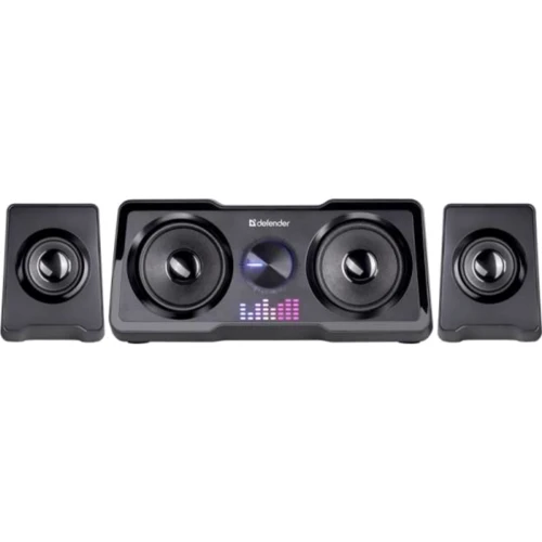 Акустична система Defender Soundwall 16W 2.1 Black (65214): Вихідна потужність колонок 2x3 Вт