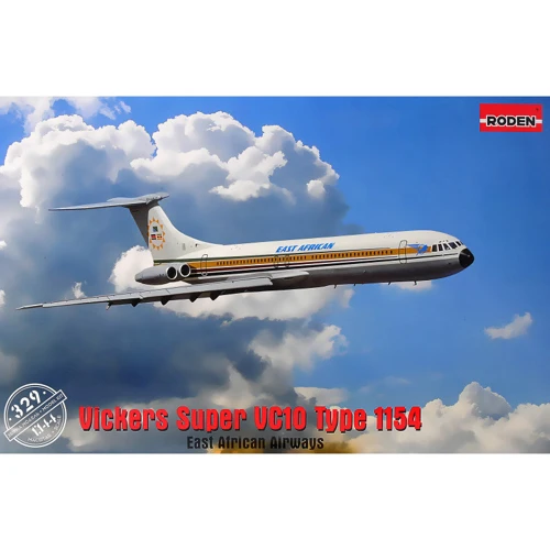 Модель Roden Лайнер Vickers VC-10 Super Type 1154 (RN329)