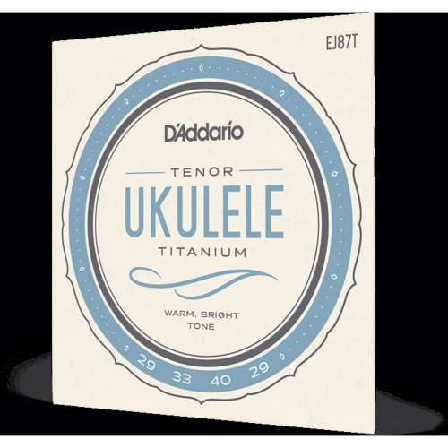 Струна для гитар Струны D'ADDARIO EJ87T TITANIUM UKULELE TENOR: Назначение Для укулеле