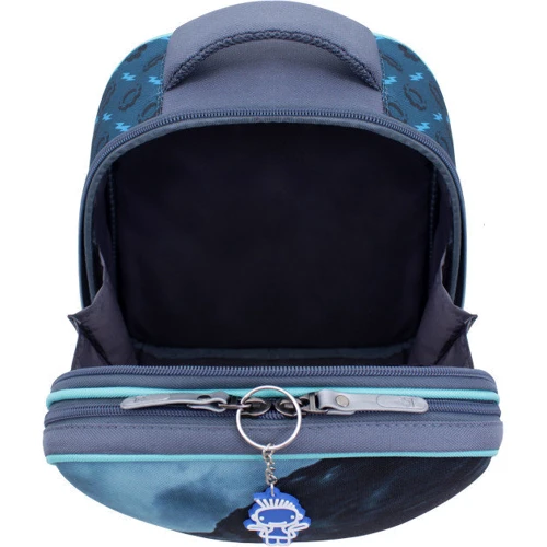 Рюкзак Bagland Turtle 17 л. сiрий 558 (0013466): Корпус рюкзака Каркасный