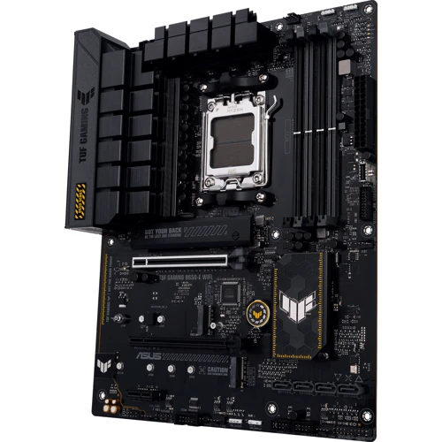 ASUS TUF GAMING B650-E WIFI: Разъемы на задней панели USB 3.2 Gen 2, USB 3.2 Gen 1, USB 2.0, USB Type-C, Ethernet RJ-45, HDMI, DisplayPort