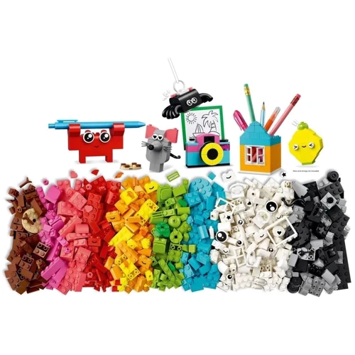 Конструктор LEGO Classic Счастливый творческий набор 680 деталей (11042): Рекомендуемый возраст 5+