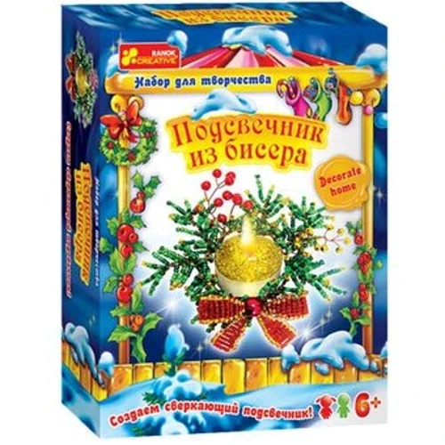 Набор Ranok Creative Подсвечник из бисера (15100222Р: Производитель Ranok-Creative