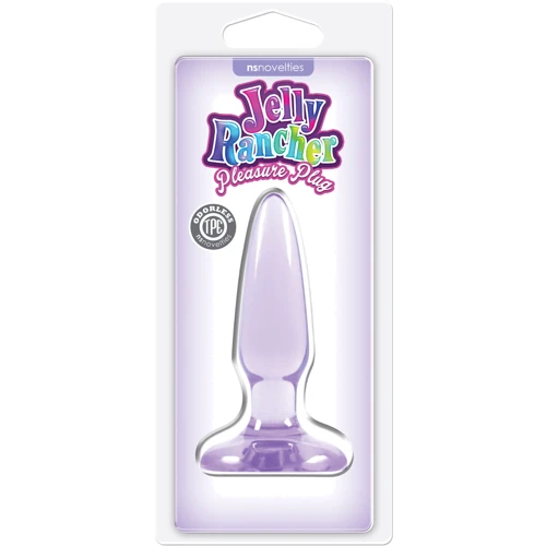 Анальная пробка Pleasure Plug Mini, 8,5х2,2 см, фиолетовый