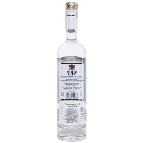 Водка Az-Granata пшеничная премиум White City, 40%, 0.5л (TVZ4760081504786): Объем, л 0.5
