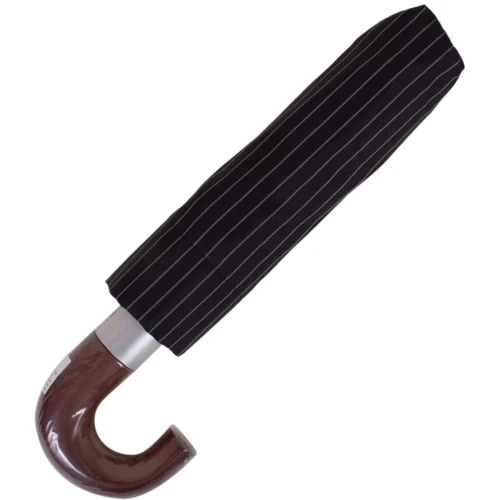 Парасолька чоловічий автомат Fulton чорний (FULG818-City-Stripe-Black): Країна виробник Великобританія