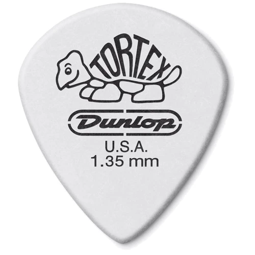 Медиатор Набор медиаторов DUNLOP 478P1.35 TORTEX WHITE JAZZ III PLAYERS PACK 1.35