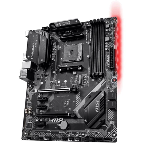 MSI B450 TOMAHAWK MAX: Роз'єми на платі SATA 3.0, PCI Express x1, M.2