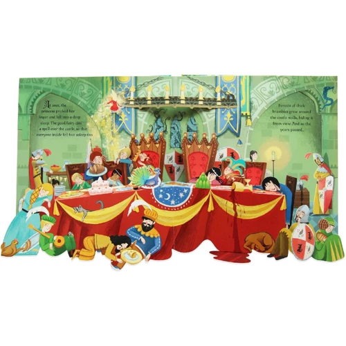 Книга для читання Pop-up Fairy Tales: Sleeping Beauty: Количество страниц 10