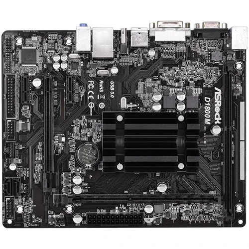 ASRock D1800M mATX: Роз'єми на платі PCI Express x1