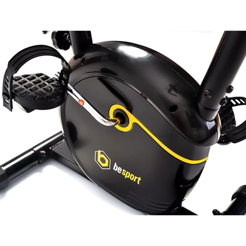 Велотренажер Hop-Sport Besport BS-0801 Speed магнитный черно-желтый