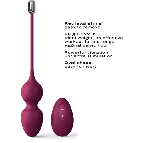 Вагинальные шарики Dorcel LOVE BALLS PLUM