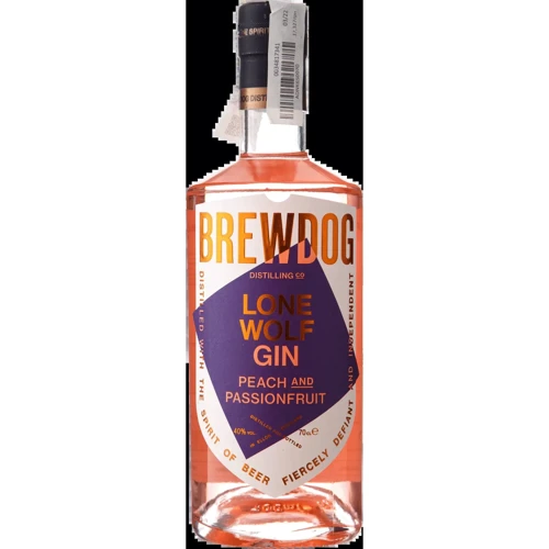 Джин BrewDog LoneWolf Peach and Passionfruit Gin 0.7 л (BWT6973)