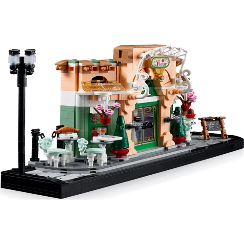 Конструктор LEGO Icons Французская кофейня 1101 деталь (10362): Рекомендуемый возраст 18+