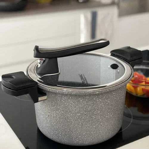 Скороварка Flonal Monolite 6 л (DAS301926): Антипригарне покриття Magma-Tech Plus (минеральное)
