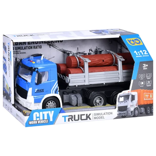 Бетонозмішувач інерційний з музикою, масштаб 1:12, 35 см (243-4-5B)