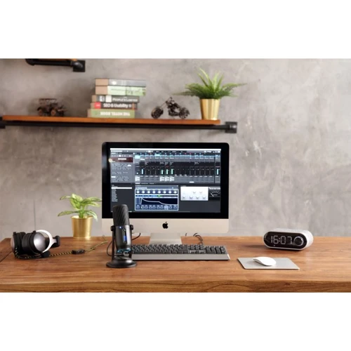 Микрофон Thronmax Mdrill One Slate Gray 48Khz Microphone: Тип преобразователя Конденсаторный
