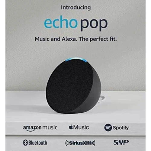 Акустика Amazon Echo Pop Black: Совместимость iPod / iPhone / iPad