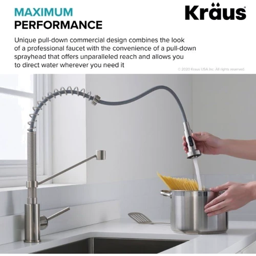 Змішувач для кухонного миття Kraus KPF-1610SFACB