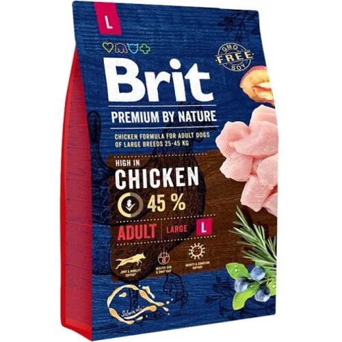 Сухой корм Brit Premium Dog Adult L для собак крупных пород 3 кг (8595602526444)