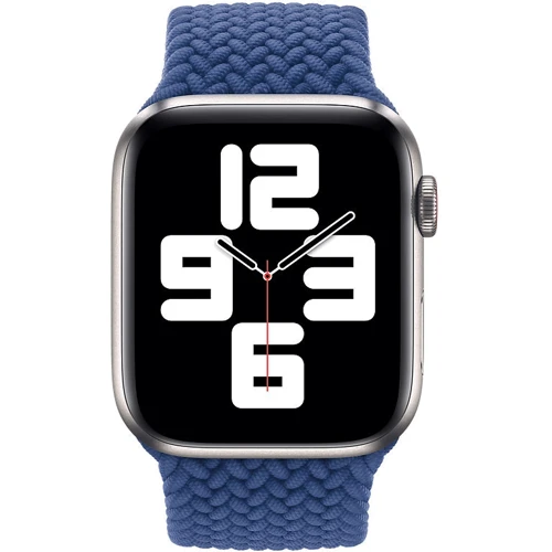 Аксесуар для Watch Apple Braided Solo Loop Atlantic Blue Size 9 (MY8G2) for Apple Watch 42 / 44mm: Сумісність Apple Watch 45mm, Apple Watch 42mm, Apple Watch 44mm