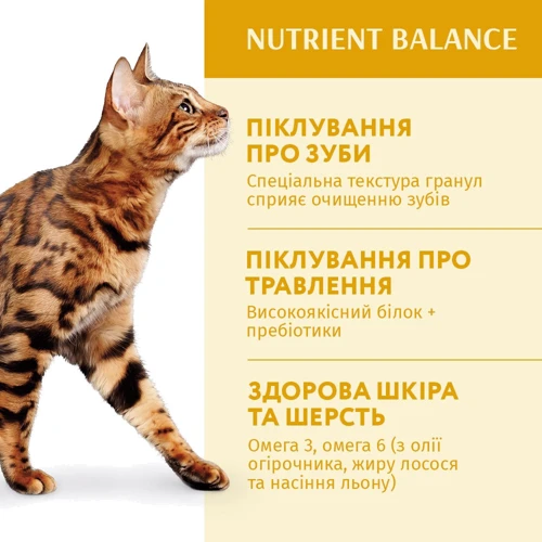 Сухой корм Optimeal Adult Cat Chicken для взрослых кошек со вкусом курицы 1.5 кг (4820215369671): Вес упаковки 1.5 кг