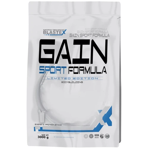 Гейнер Blastex Gain Sport Formula 3000 g / 42 servings / Raspberry