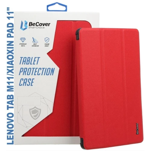 Аксессуар для планшетных ПК BeCover Smart Case Red for Lenovo Tab M11 TB-TB330FU/Xiaoxin Pad 11 2024 (710459)