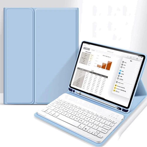 Аксесуар для iPad BeCover Case Smart Keyboard Light Blue для iPad Pro 11 2024 M4 (713000) фото 8