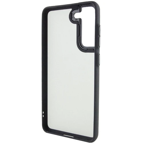 Аксессуар для смартфона Epik TPU+PC Lyon Frosted Case Black for Samsung G990 Galaxy S21 FE: Тип накладка на заднюю часть